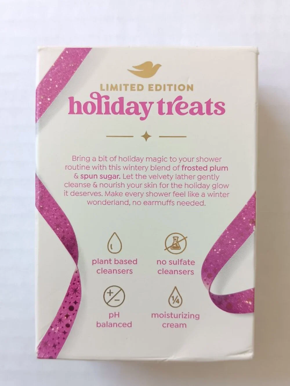 Dove Limited Edition Frosted Plum Berry Beauty Bar 5oz
